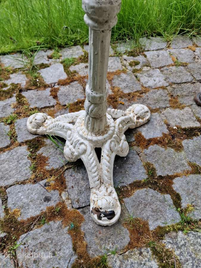 Vintažiniai ketaus/marmuro staliukai. - nuotraukos Nr. 5