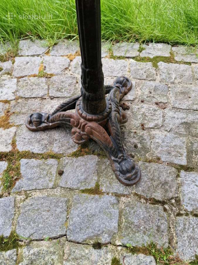 Vintažiniai ketaus/marmuro staliukai. - nuotraukos Nr. 6