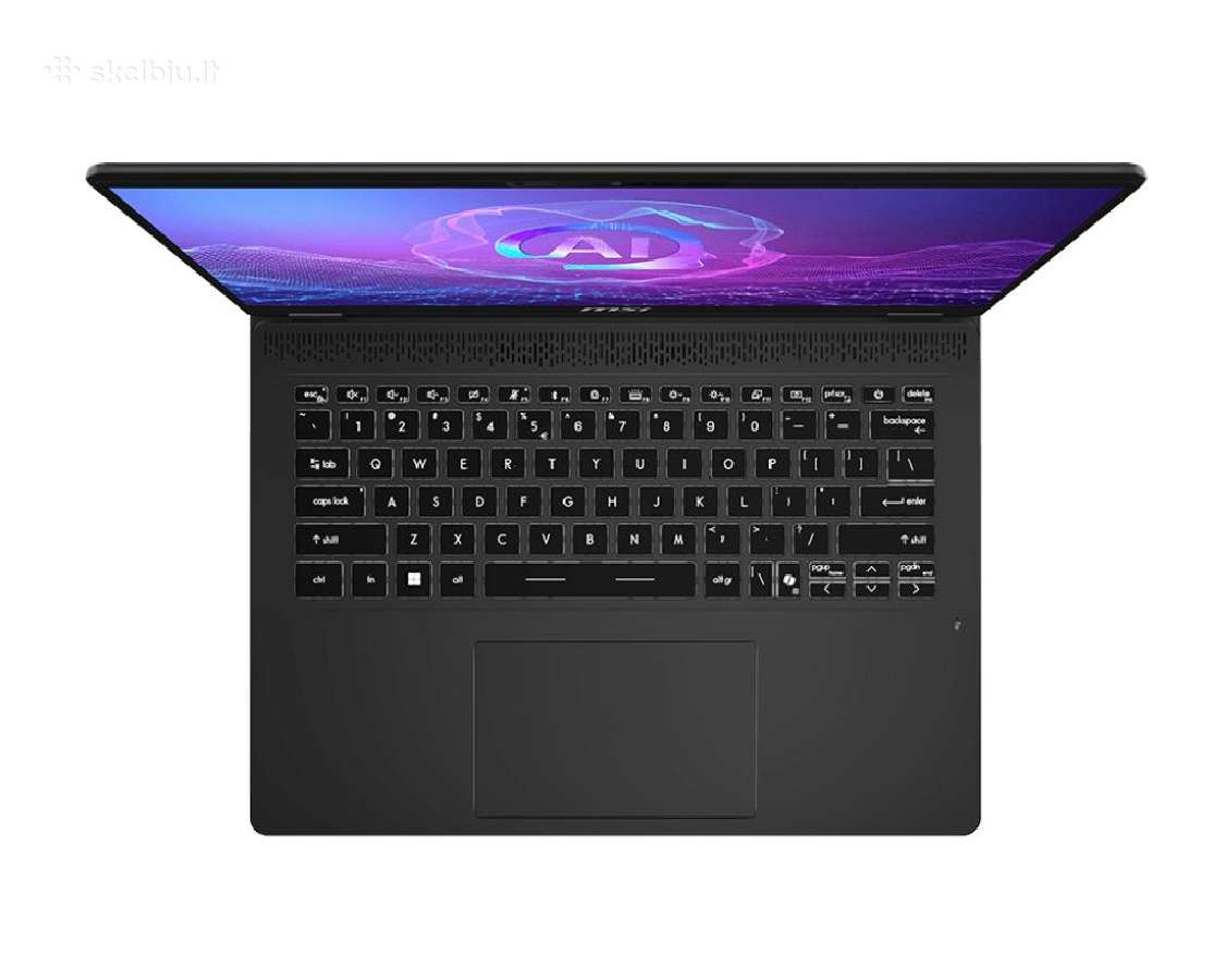 Naujas Msi Prestige 14 Ai+ EVO, 14'', 2.8k, Oled - nuotraukos Nr. 4