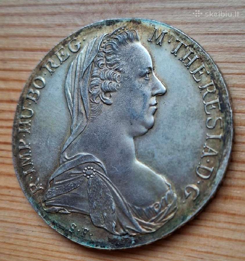Austrija 1780 -x 1 taleris (sidabras - restraikas) - nuotraukos Nr. 4
