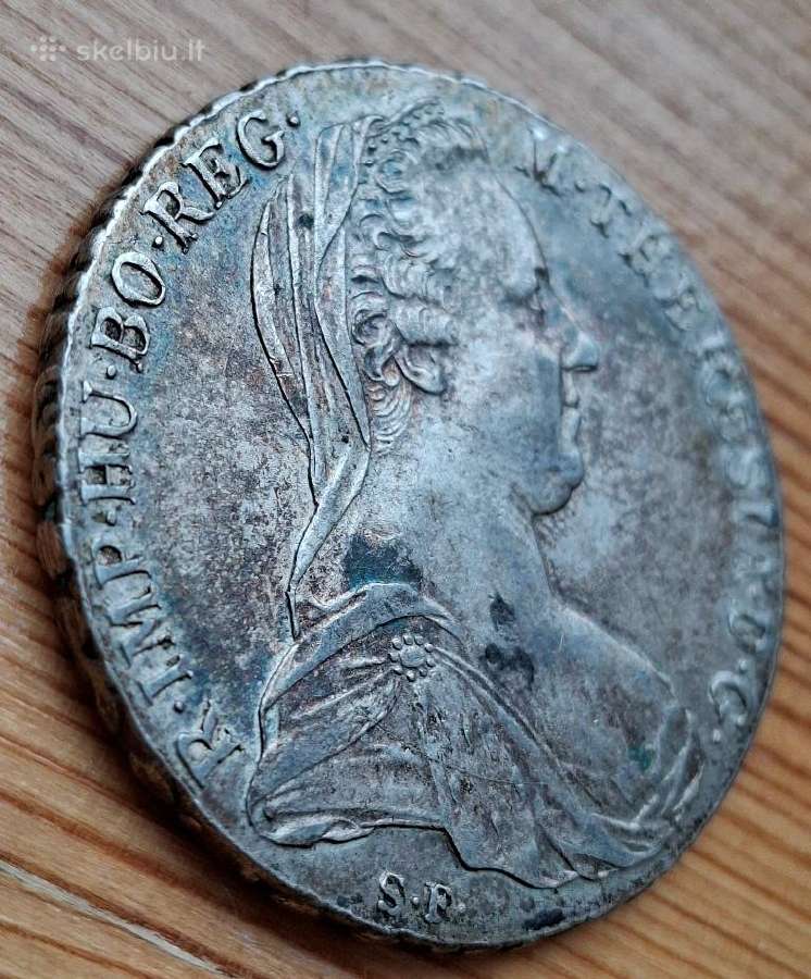 Austrija 1780 -x 1 taleris (sidabras - restraikas) - nuotraukos Nr. 4