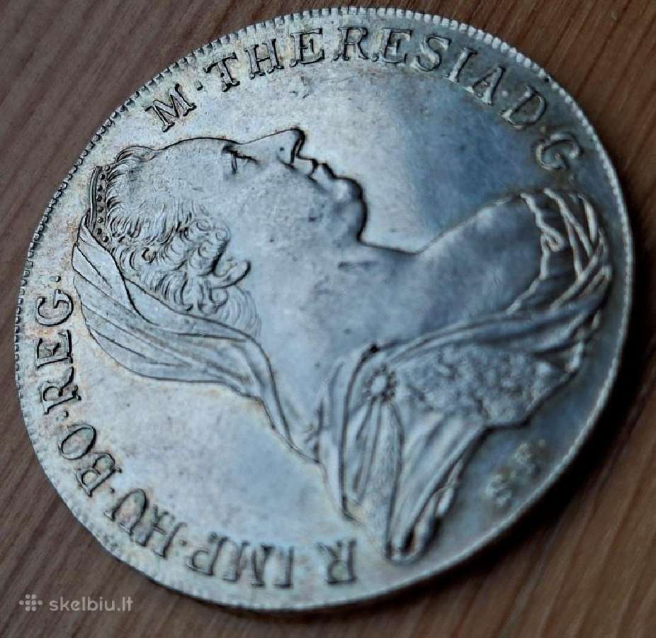 Austrija 1780 -x 1 taleris (sidabras - restraikas) - nuotraukos Nr. 5