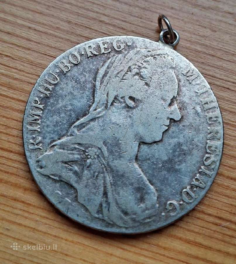 Austrija 1780 -x 1 taleris (sidabras - restraikas) - nuotraukos Nr. 2