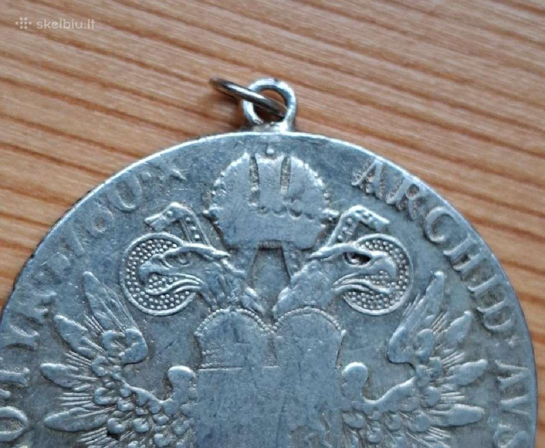 Austrija 1780 -x 1 taleris (sidabras - restraikas) - nuotraukos Nr. 3