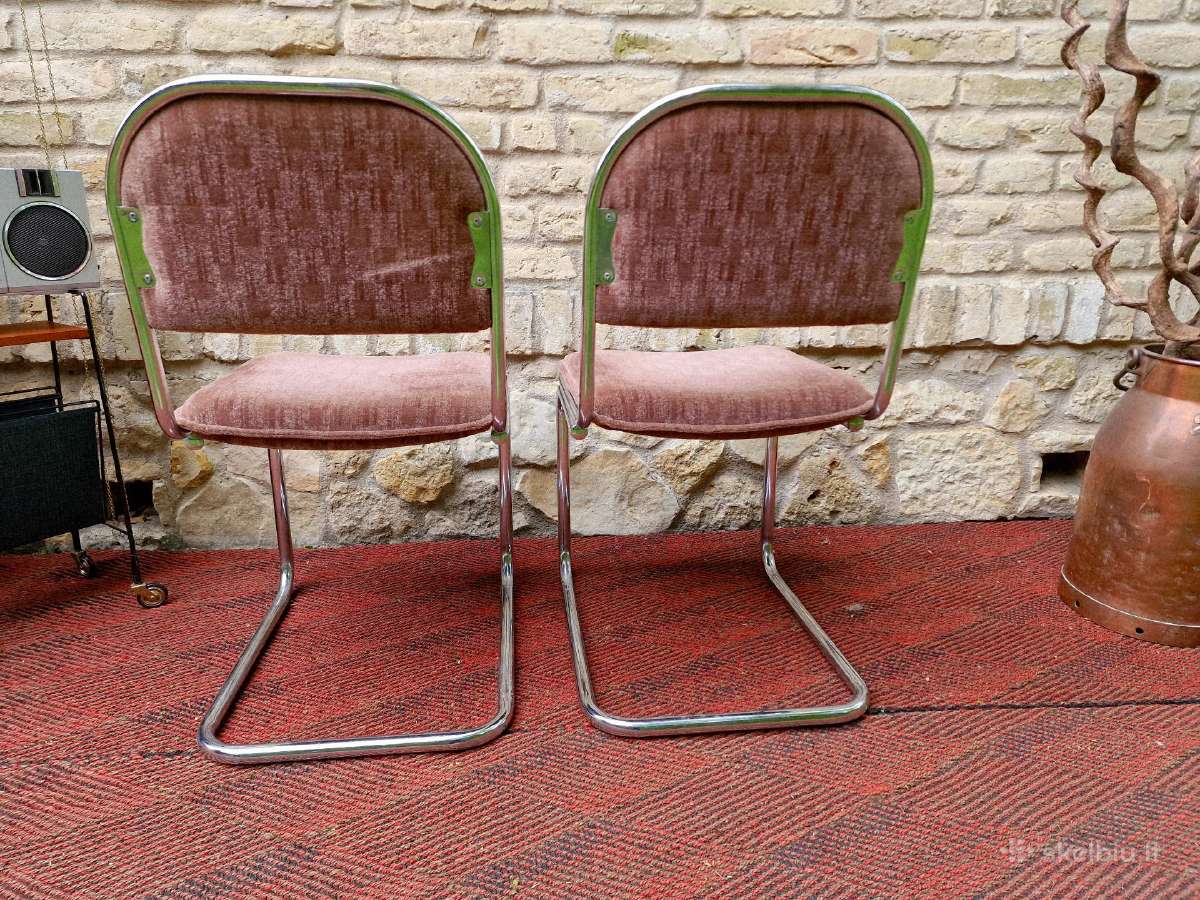 Vintažinės mid century Bauhaus st.konsolinės kėdės - nuotraukos Nr. 2