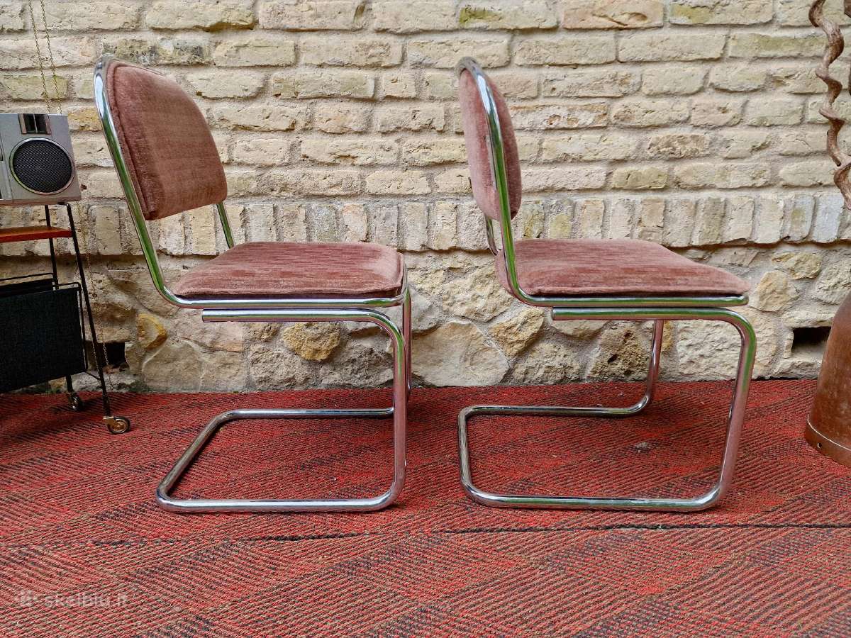 Vintažinės mid century Bauhaus st.konsolinės kėdės - nuotraukos Nr. 3