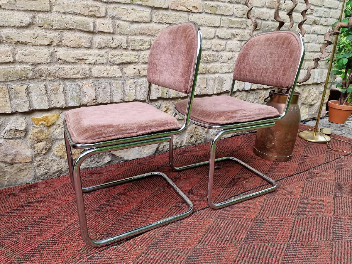 Vintažinės mid century Bauhaus st.konsolinės kėdės - nuotraukos Nr. 4