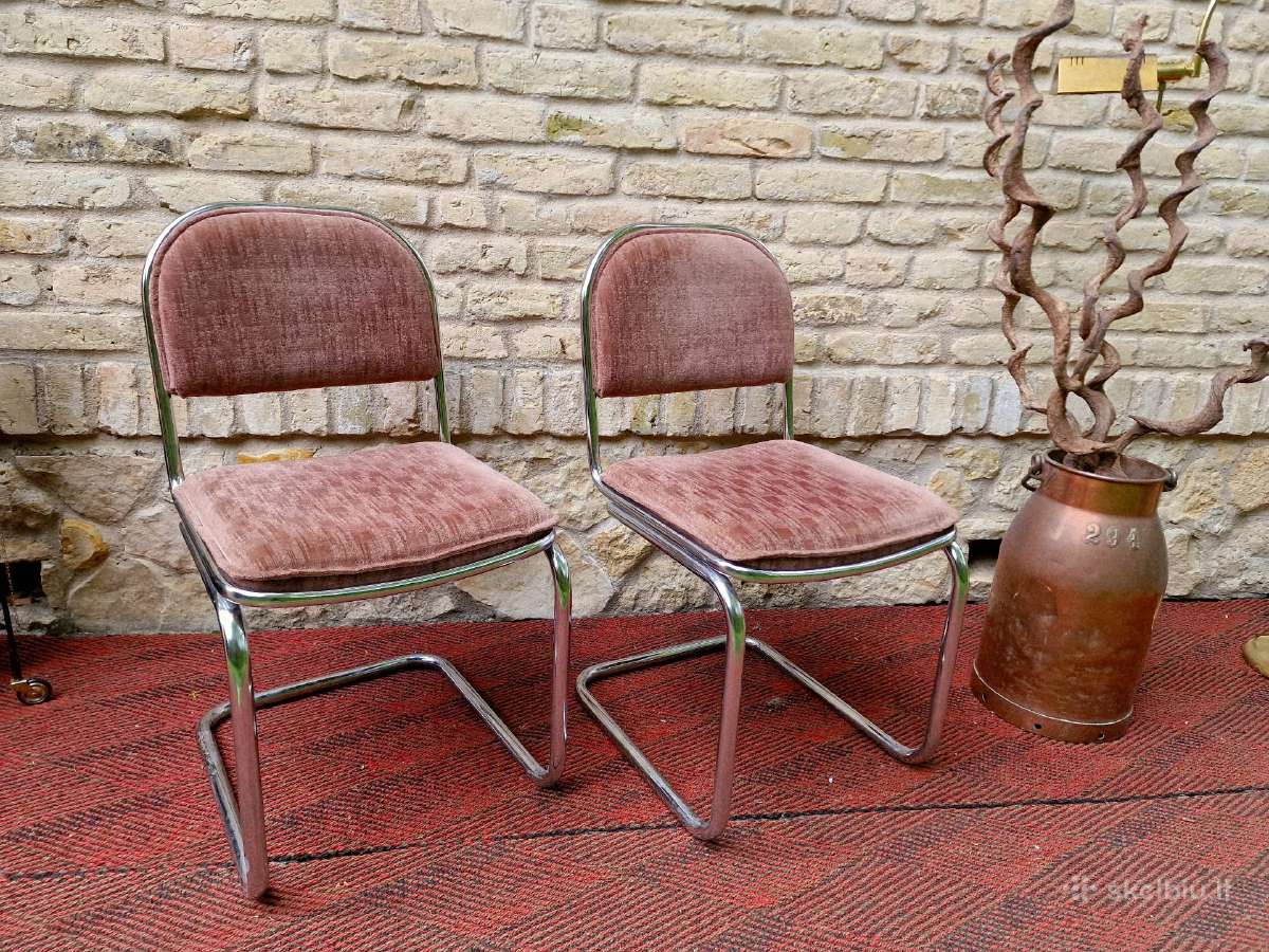 Vintažinės mid century Bauhaus st.konsolinės kėdės - nuotraukos Nr. 6