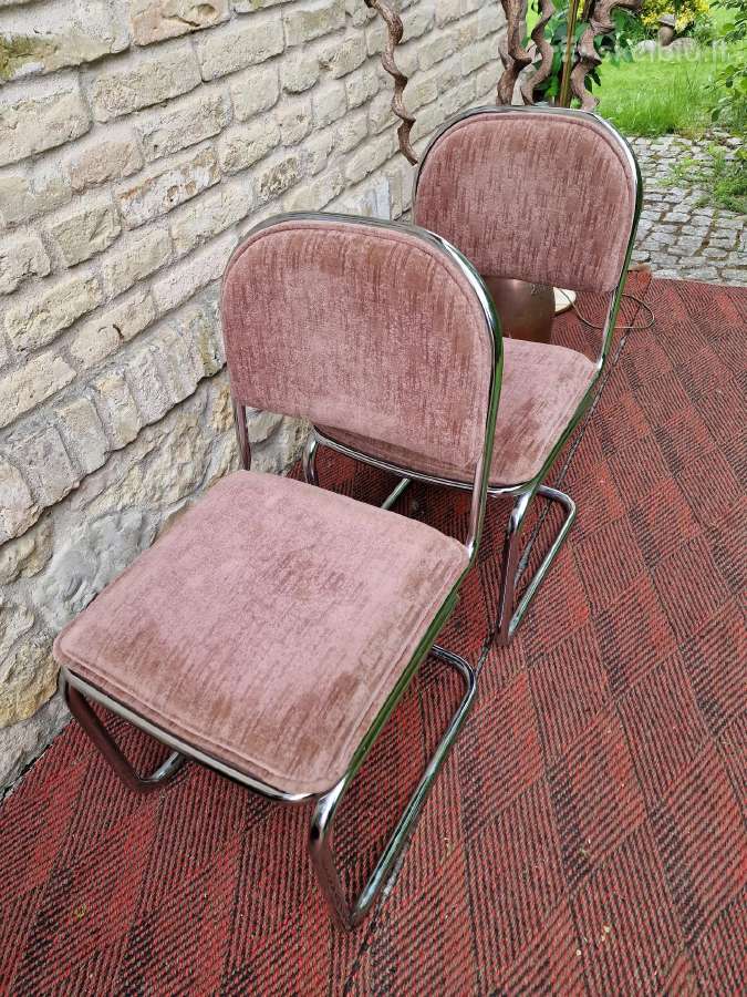 Vintažinės mid century Bauhaus st.konsolinės kėdės - nuotraukos Nr. 11