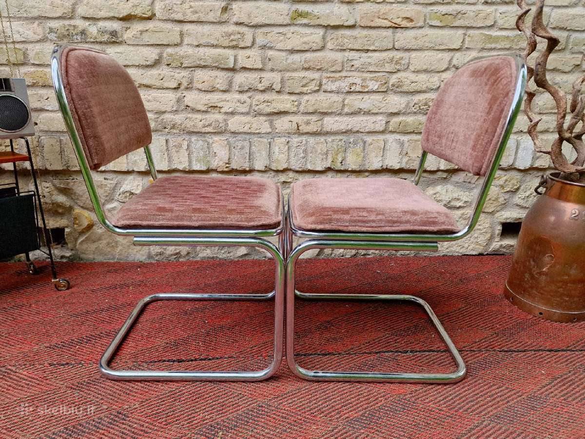 Vintažinės mid century Bauhaus st.konsolinės kėdės - nuotraukos Nr. 16