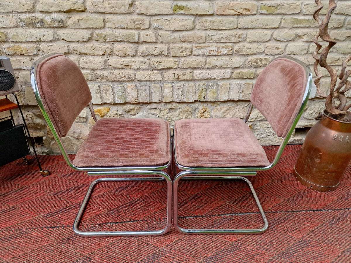 Vintažinės mid century Bauhaus st.konsolinės kėdės - nuotraukos Nr. 18