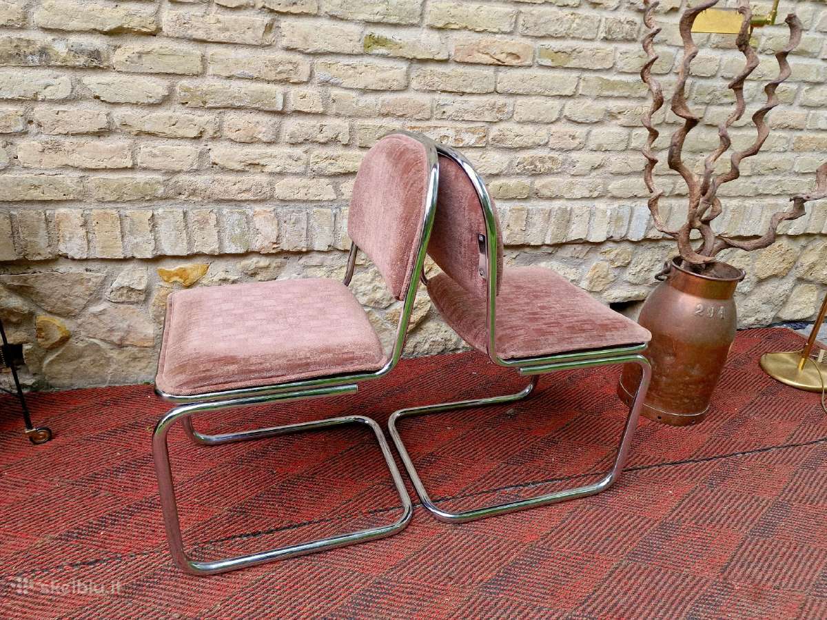 Vintažinės mid century Bauhaus st.konsolinės kėdės - nuotraukos Nr. 19