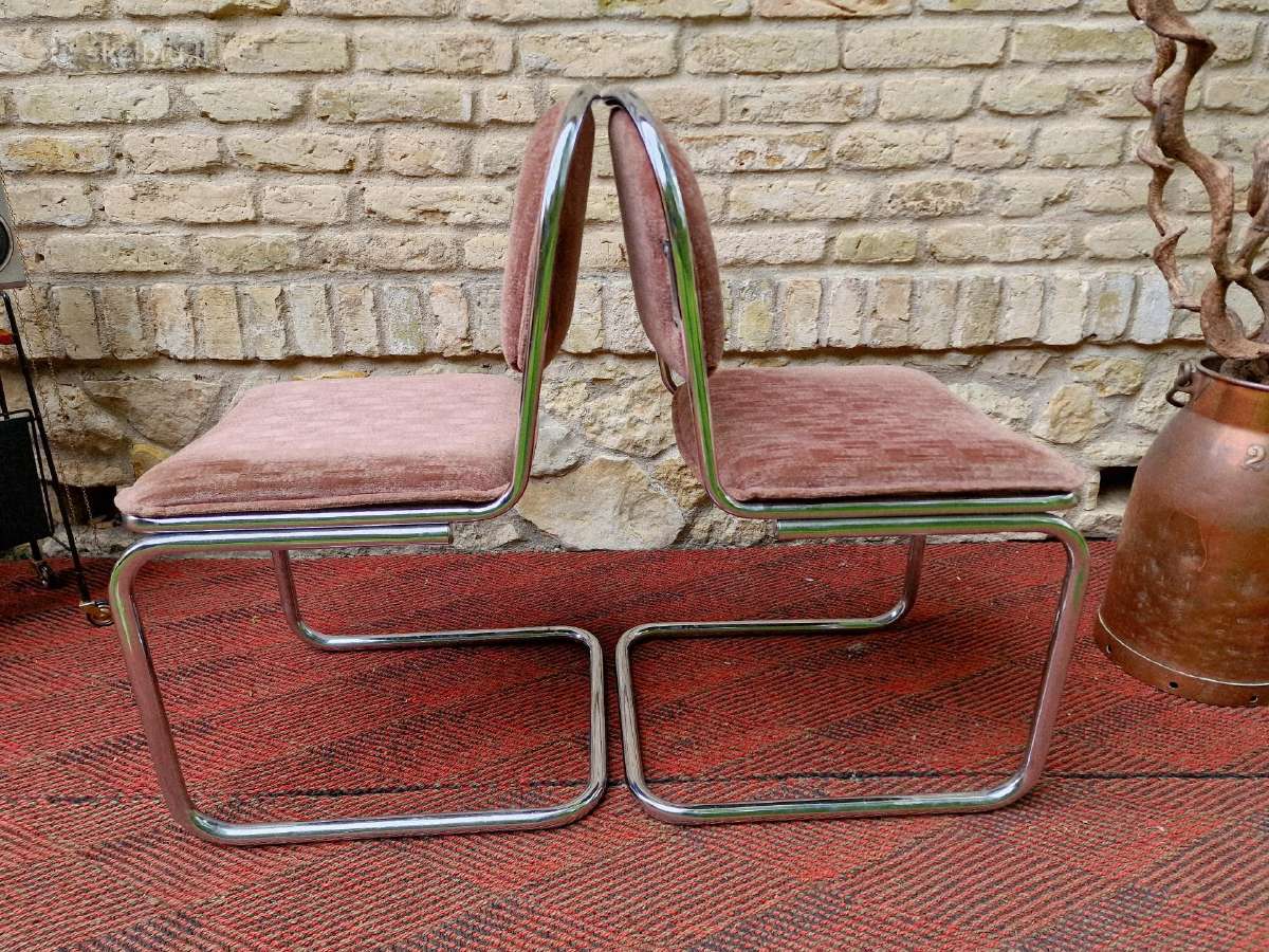 Vintažinės mid century Bauhaus st.konsolinės kėdės - nuotraukos Nr. 21