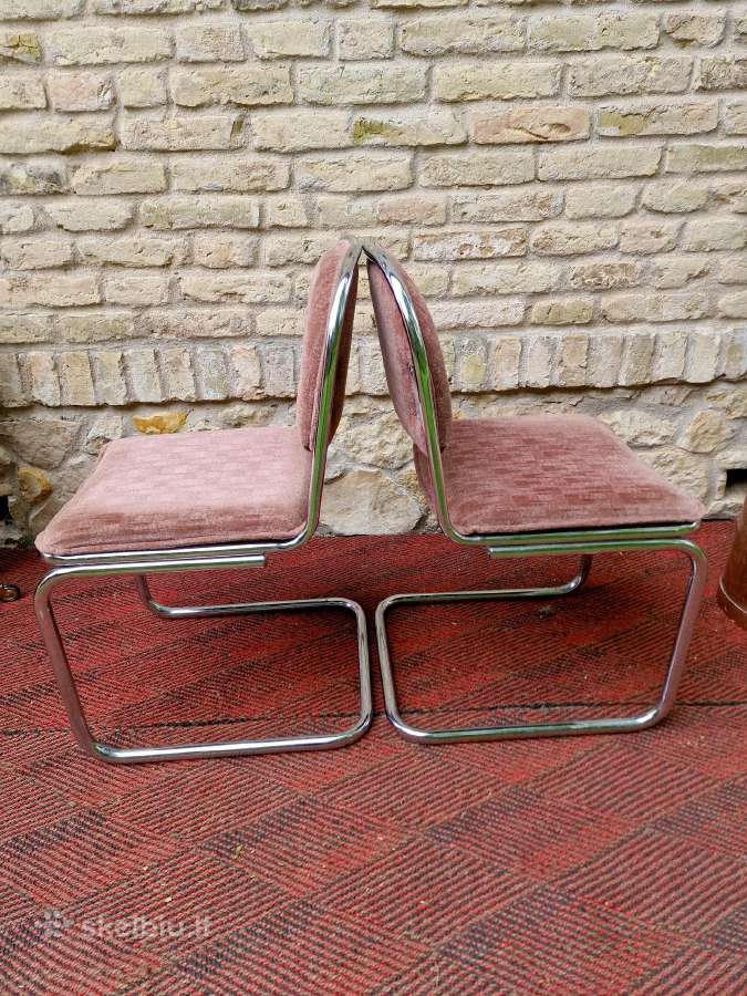 Vintažinės mid century Bauhaus st.konsolinės kėdės - nuotraukos Nr. 22