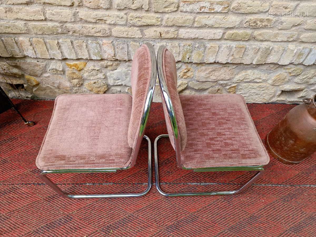 Vintažinės mid century Bauhaus st.konsolinės kėdės - nuotraukos Nr. 24