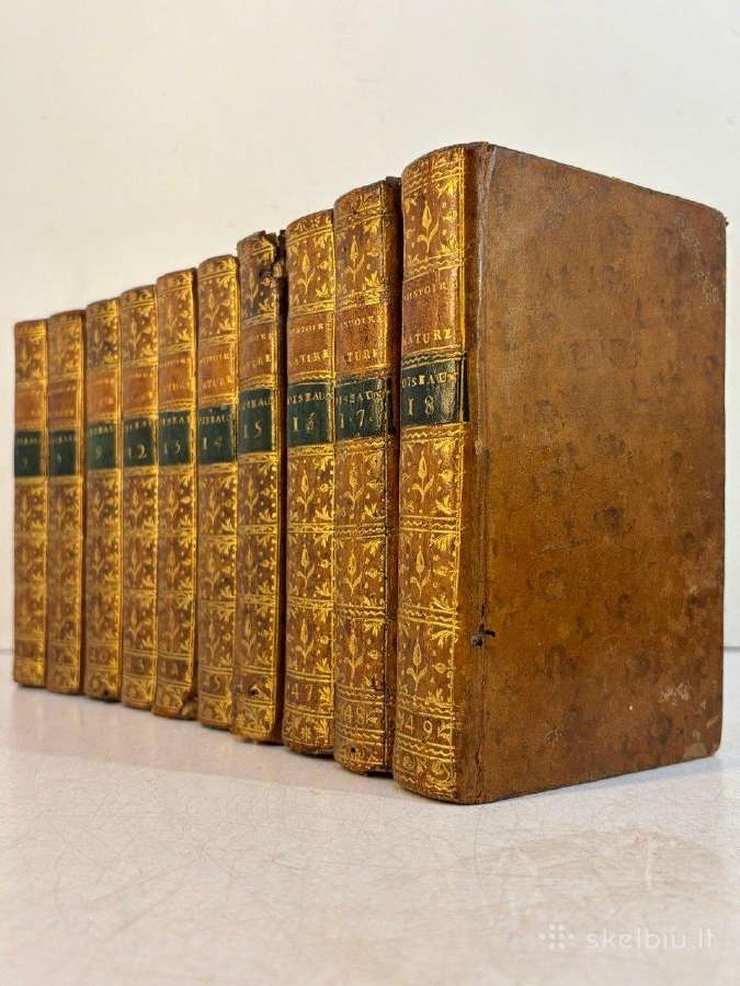 B. de Seve "Paukščių istorija" (1770-1785) - nuotraukos Nr. 3
