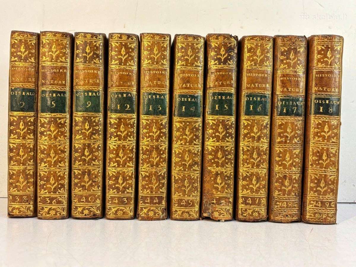 B. de Seve "Paukščių istorija" (1770-1785) - nuotraukos Nr. 8