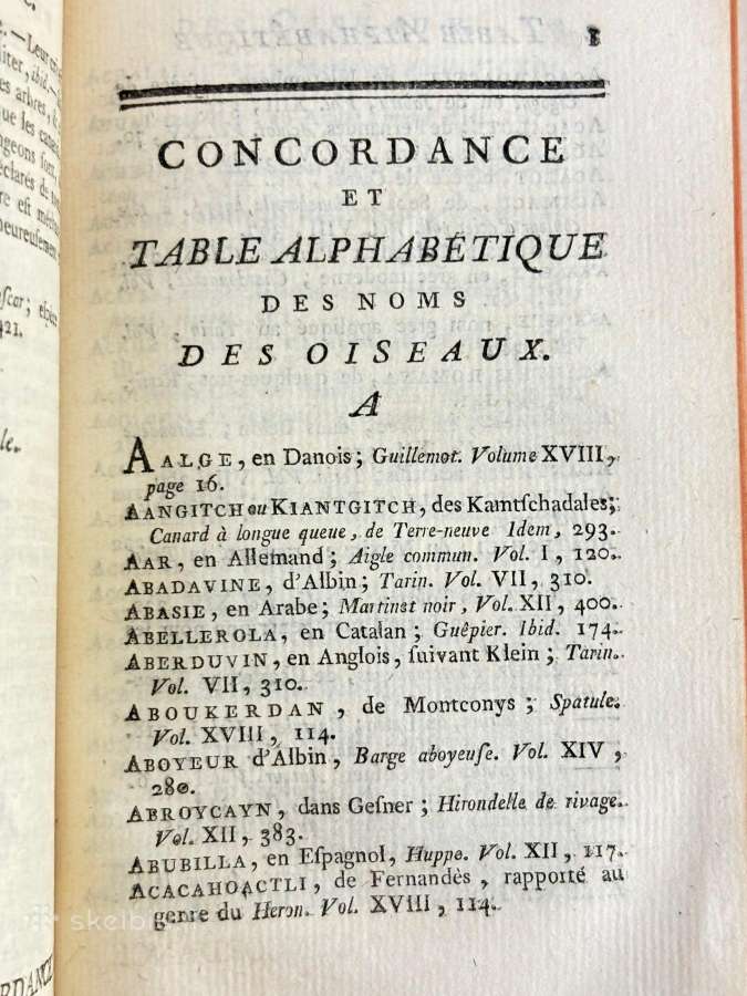 B. de Seve "Paukščių istorija" (1770-1785) - nuotraukos Nr. 16