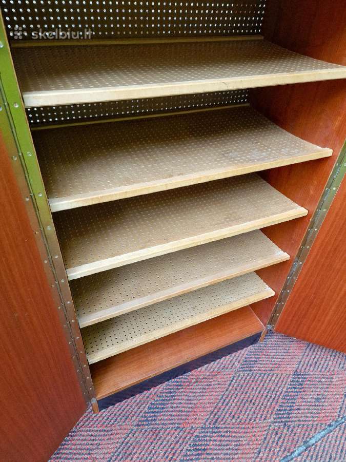Vintažinė mid century tikmedžio batų spintelė - nuotraukos Nr. 10