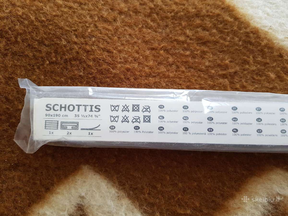 Schottis plisuotos žaliuzės 90x190 cm - nuotraukos Nr. 2