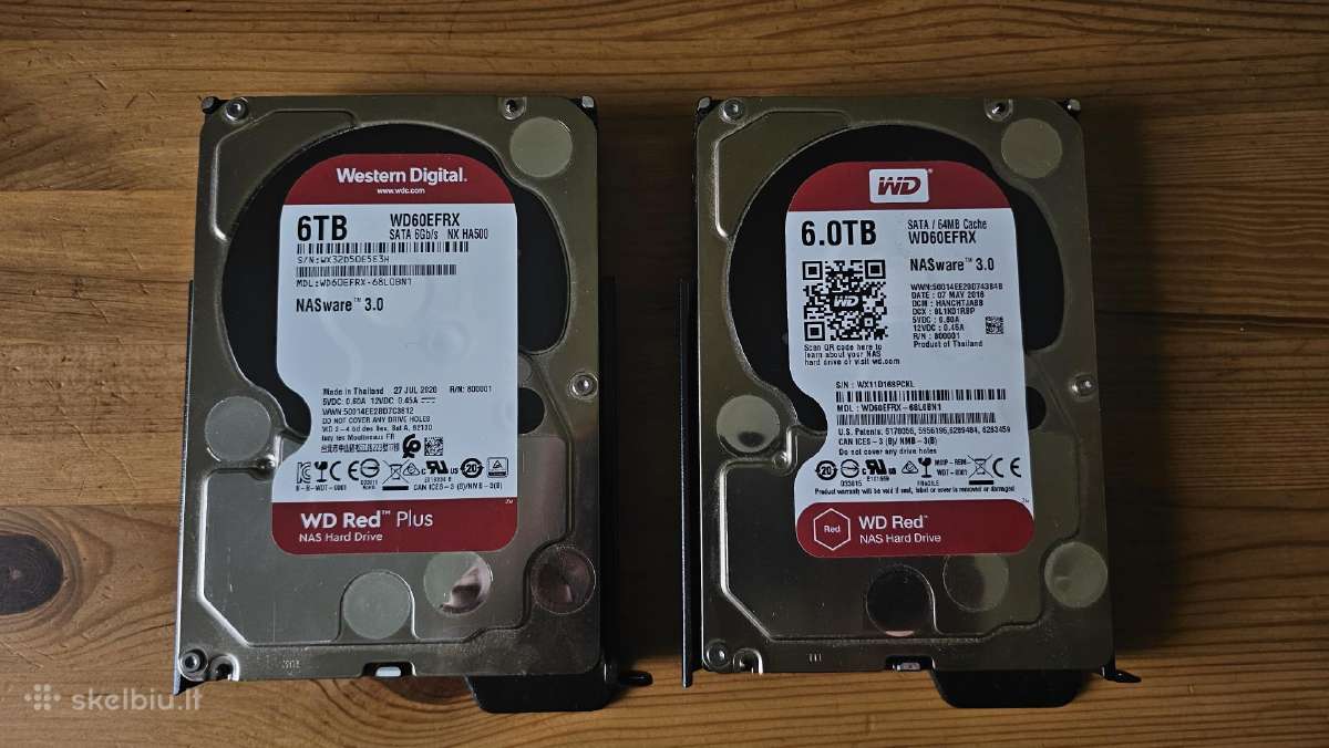 6tb HDD (2x6tb - 12tb)