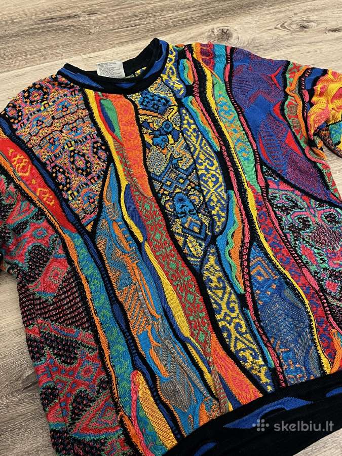 Retas Vintage Coogi Australia megztinis - nuotraukos Nr. 2