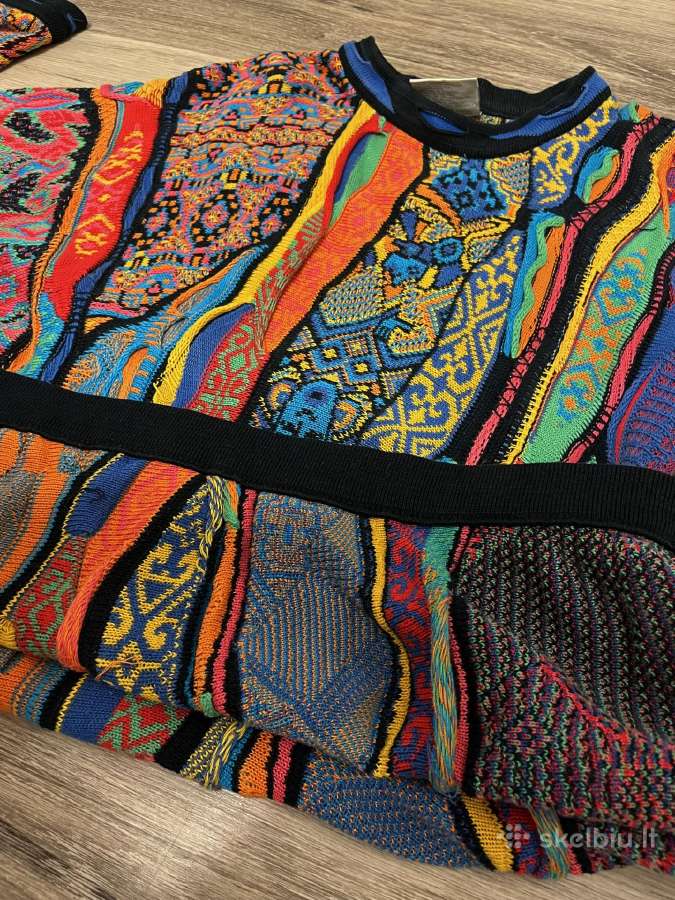 Retas Vintage Coogi Australia megztinis - nuotraukos Nr. 7