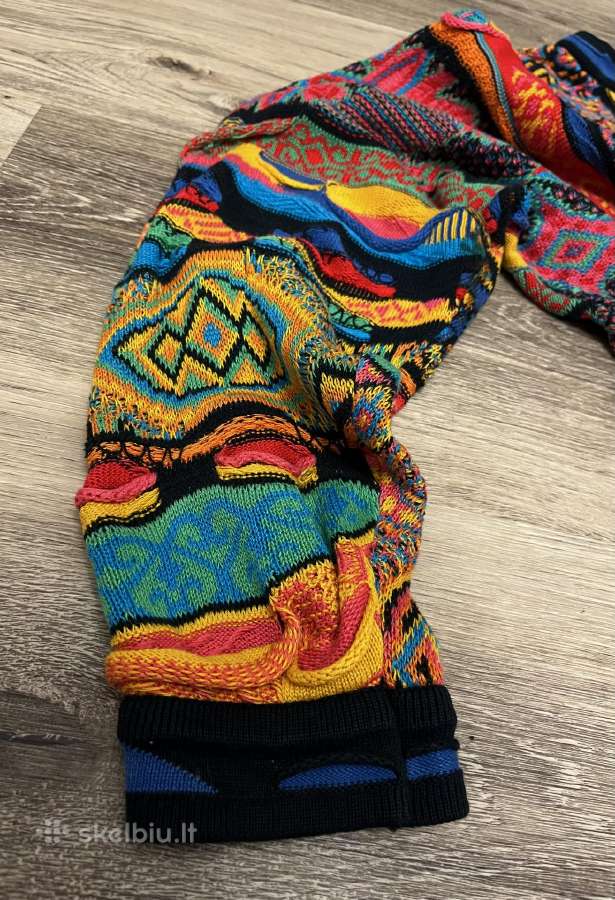 Retas Vintage Coogi Australia megztinis - nuotraukos Nr. 8