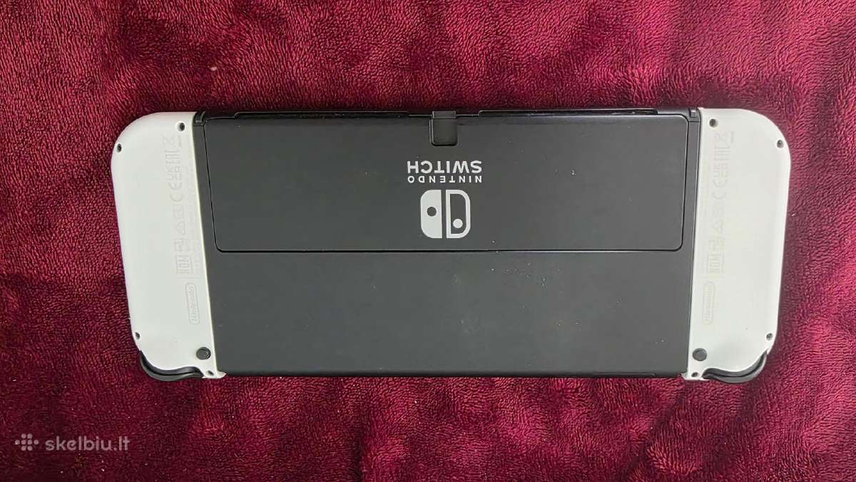 Nintendo Switch Oled (Atrištas) +512gb Sd ir dėkla - nuotraukos Nr. 8