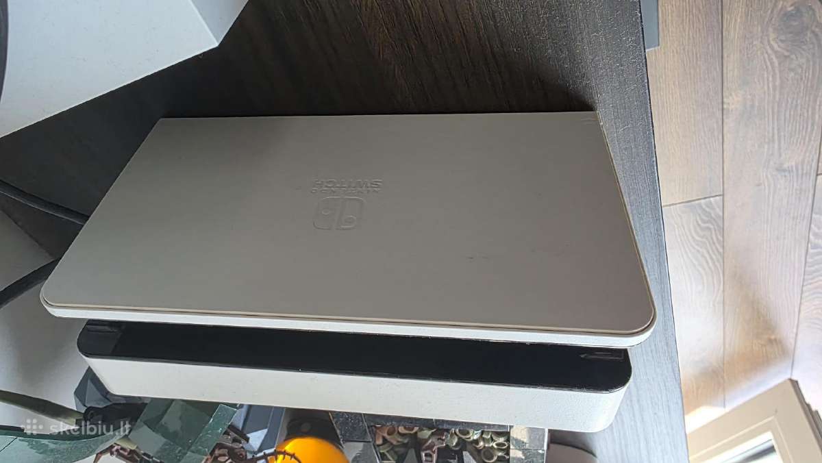 Nintendo Switch Oled (Atrištas) +512gb Sd ir dėkla - nuotraukos Nr. 9
