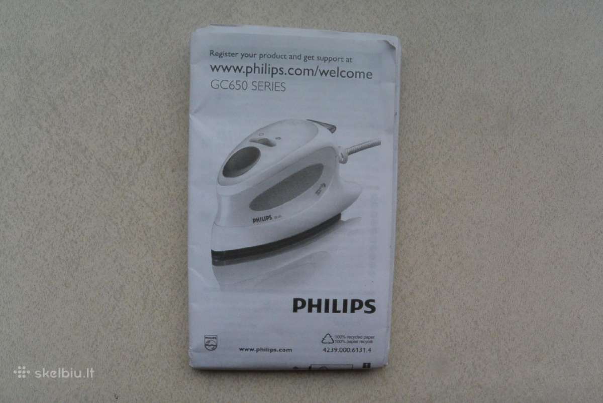 Lygintuvas kelioninis Philips Gc 651 - nuotraukos Nr. 6