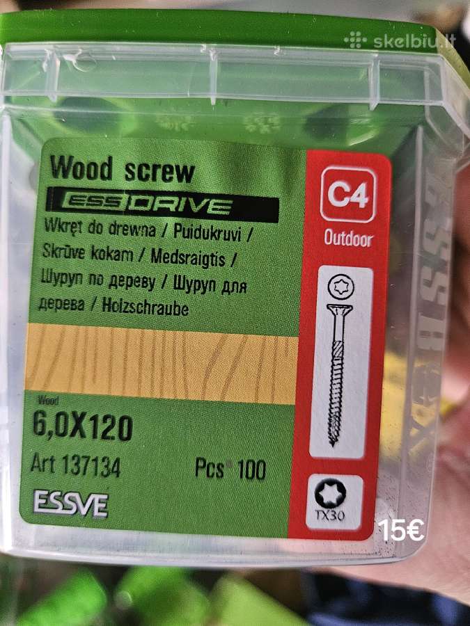 Essve varžtai ir vinys - nuotraukos Nr. 2