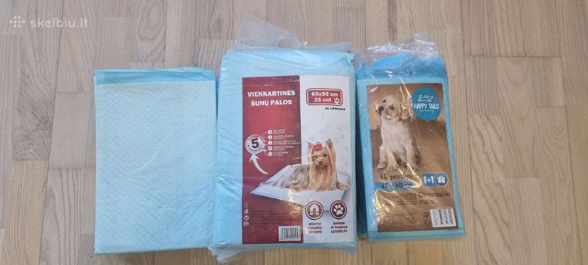 Palutės šuniukui dviejų dydžių