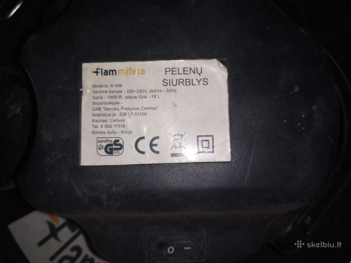 Pelenų siurblys - nuotraukos Nr. 4