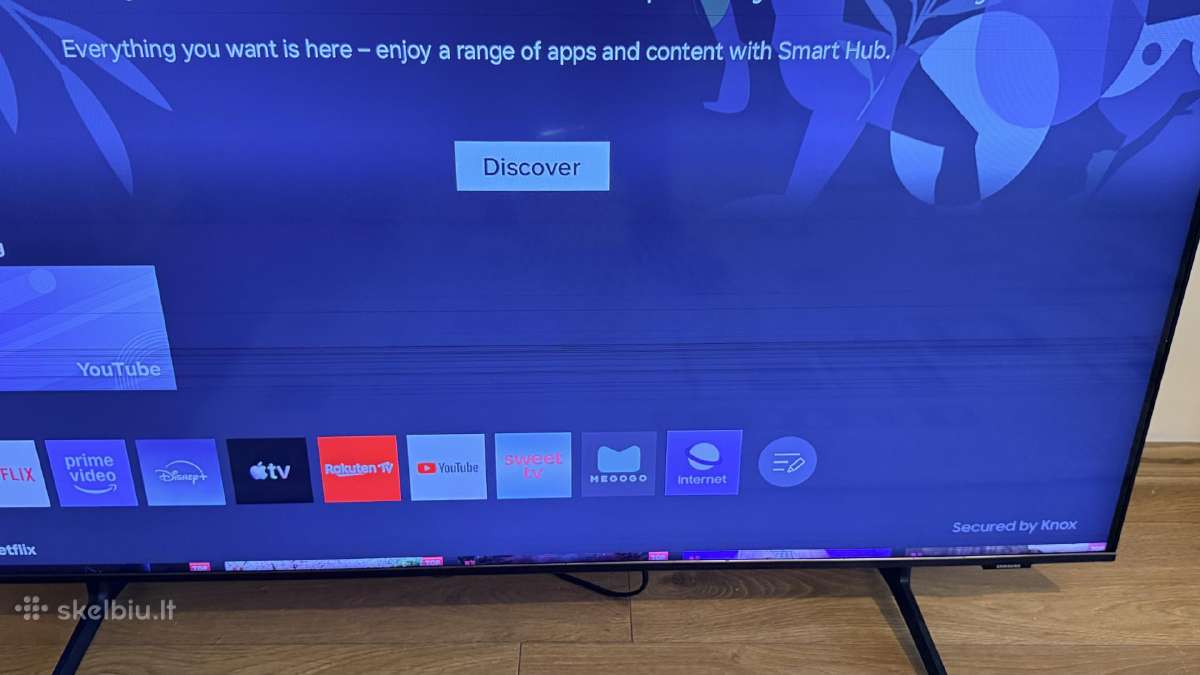 Samsung Qe50q60a Qled 4k Hdr Youtube Netflix Go3 - nuotraukos Nr. 14