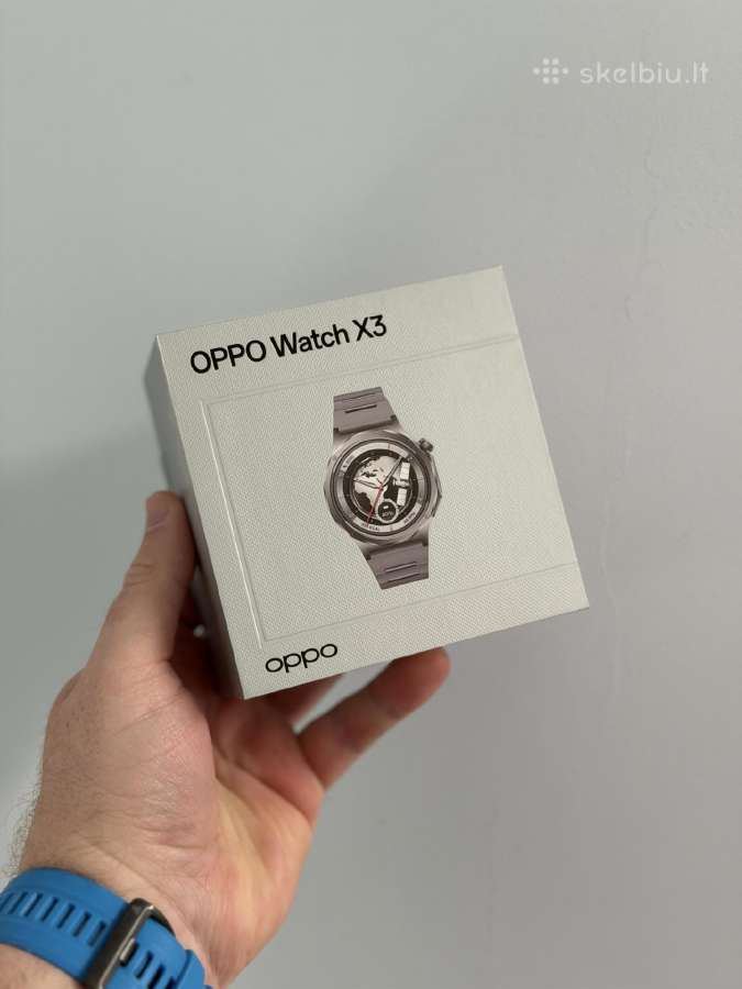 Naujas Oppo Watch X3