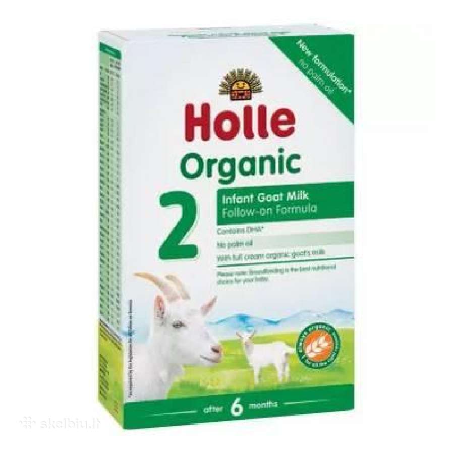 Holle ožkų pieno mišinukai Nr. 2 ir Nr. 3, 400 g