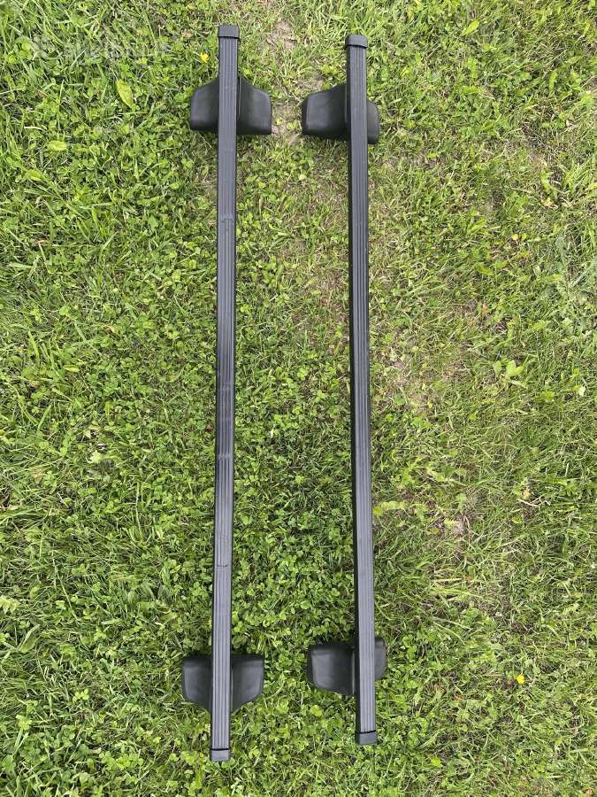 Thule Squarebar ir Wingbar Edge stogo skersiniai