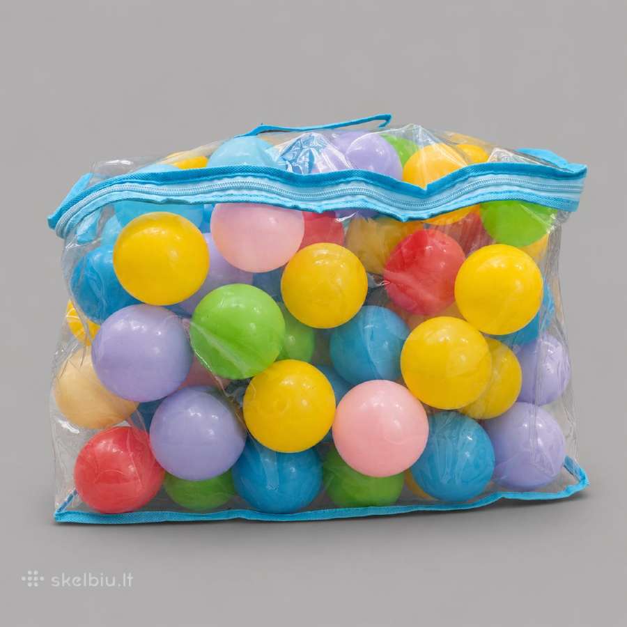 Vaikiški plastikiniai kamuoliukai