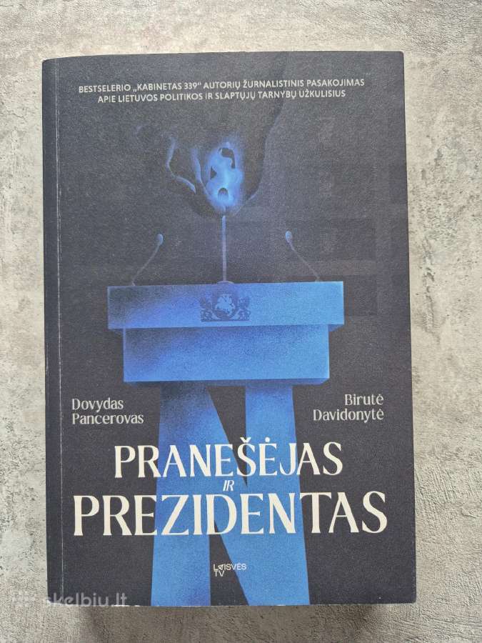 Knyga Pranešėjas ir Prezidentas
