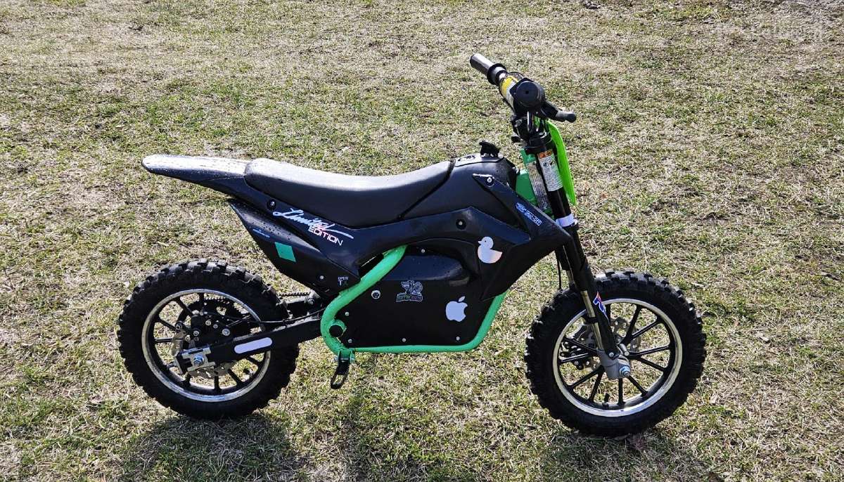 Elektrinis vaikiškas krosinis motociklas