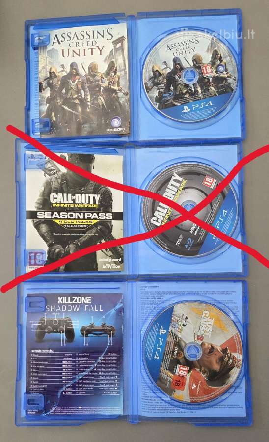 Ps4 žaidimai - nuotraukos Nr. 3