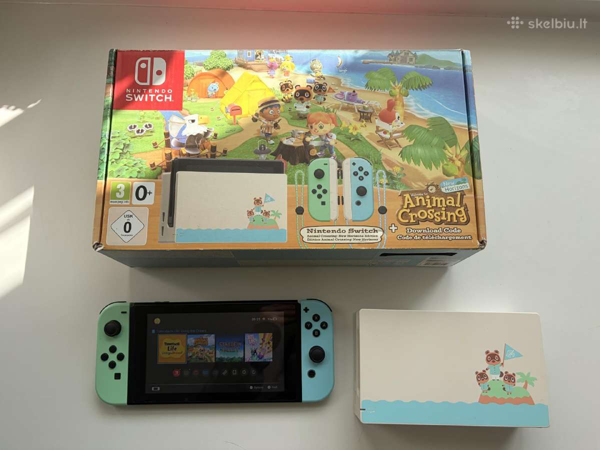 Nintendo Switch Animal Crossing Edition Console