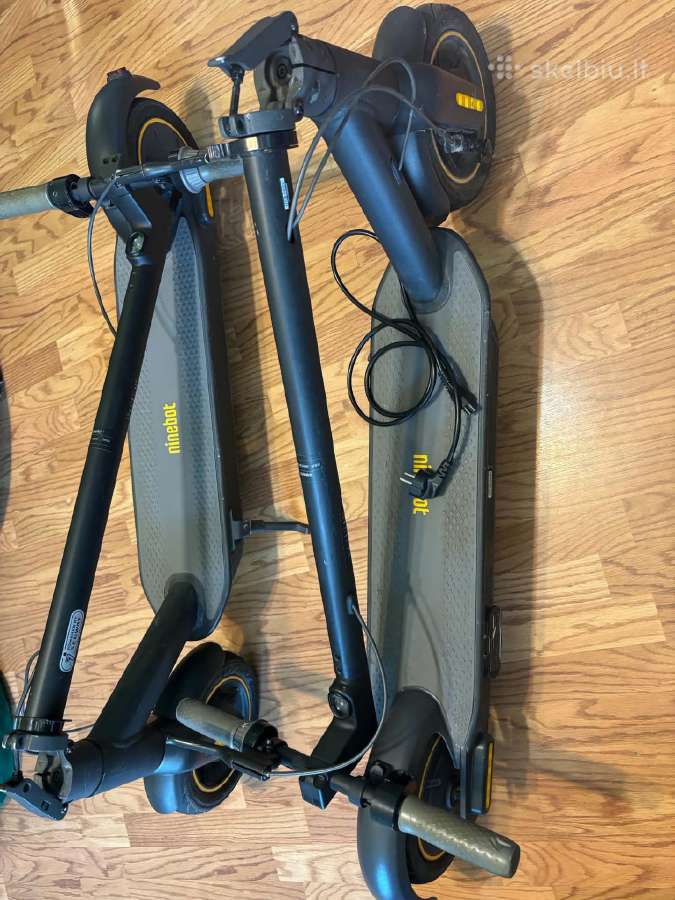 Parduodami elektriniai Ninebot Segway Max G30 - nuotraukos Nr. 3