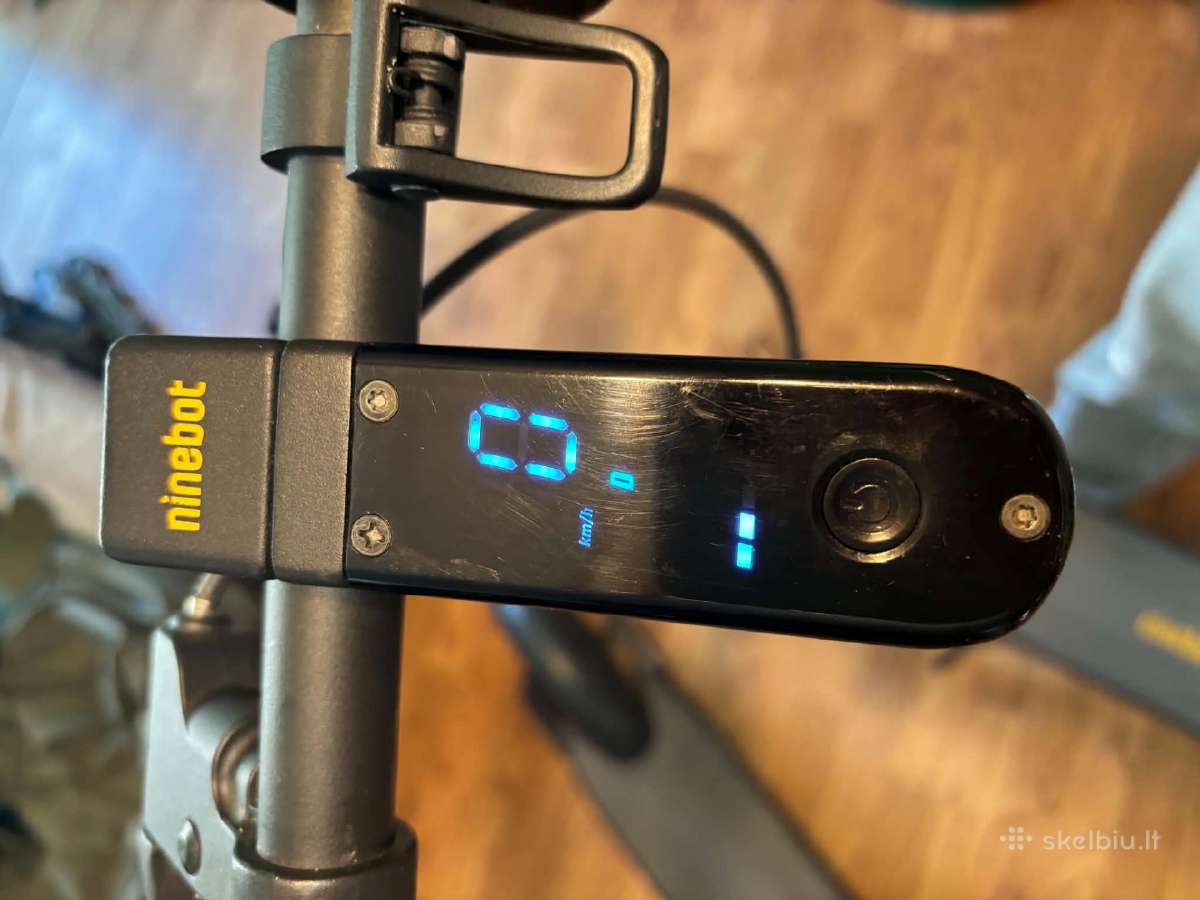 Parduodami elektriniai Ninebot Segway Max G30 - nuotraukos Nr. 7