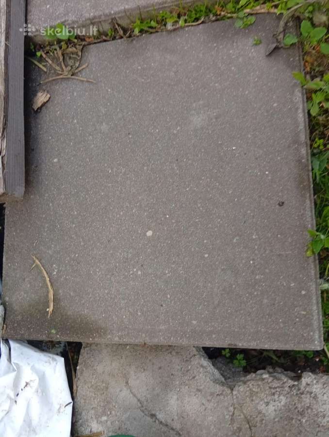 Betonines plyteles Saligatvio plytos trinkeles