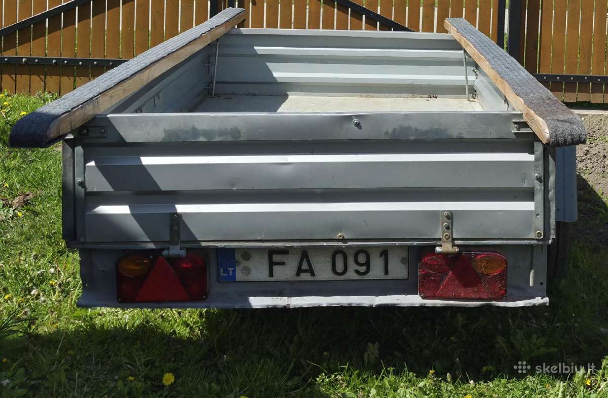 Parduodama priekaba Bazaltas su slydėmis valčiai - nuotraukos Nr. 2