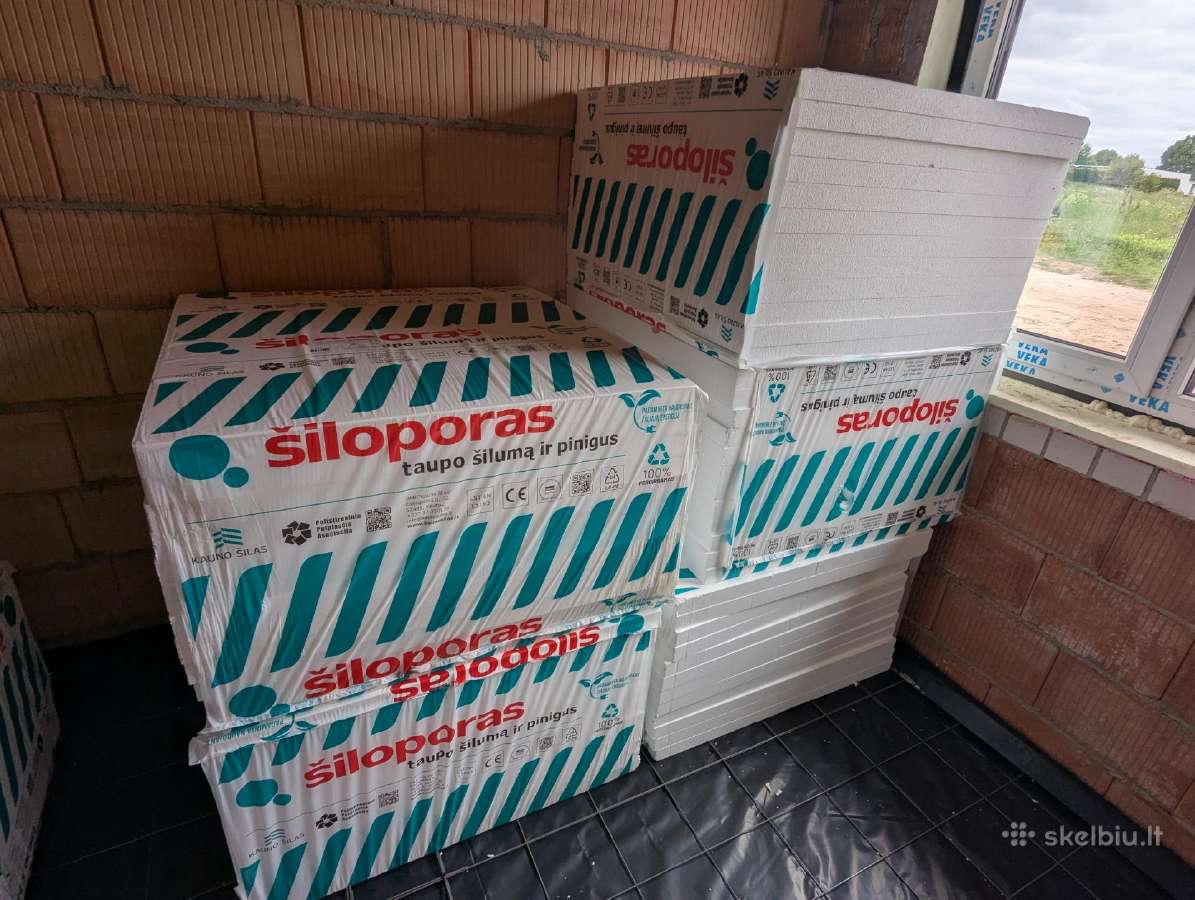 Eps 100 putplastis 5 cm (Šiloporas - Kauno Šilas)