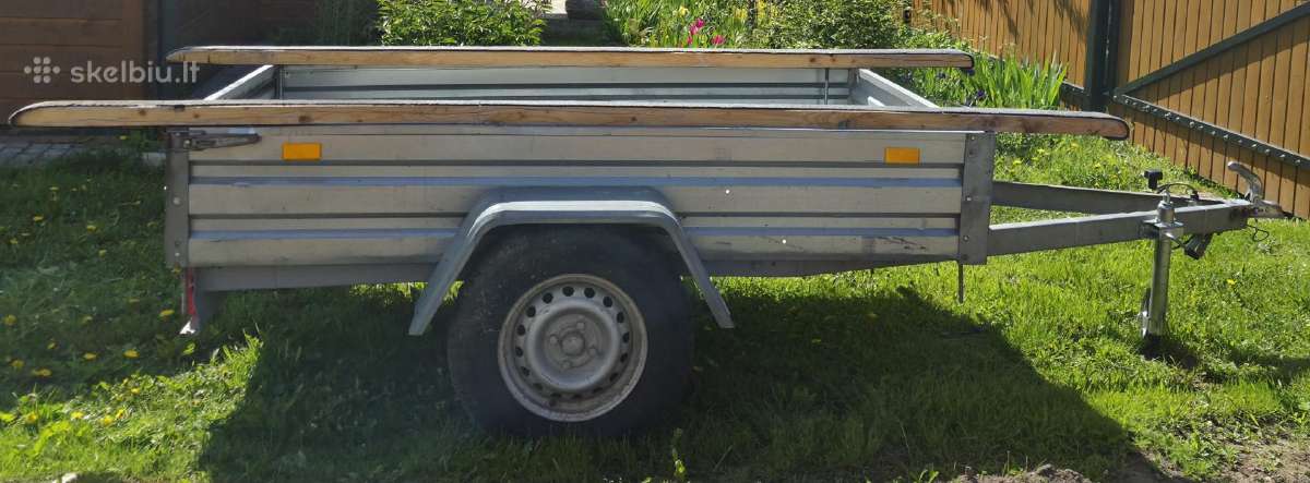 Parduodama priekaba Bazaltas su slydėmis valčiai - nuotraukos Nr. 4