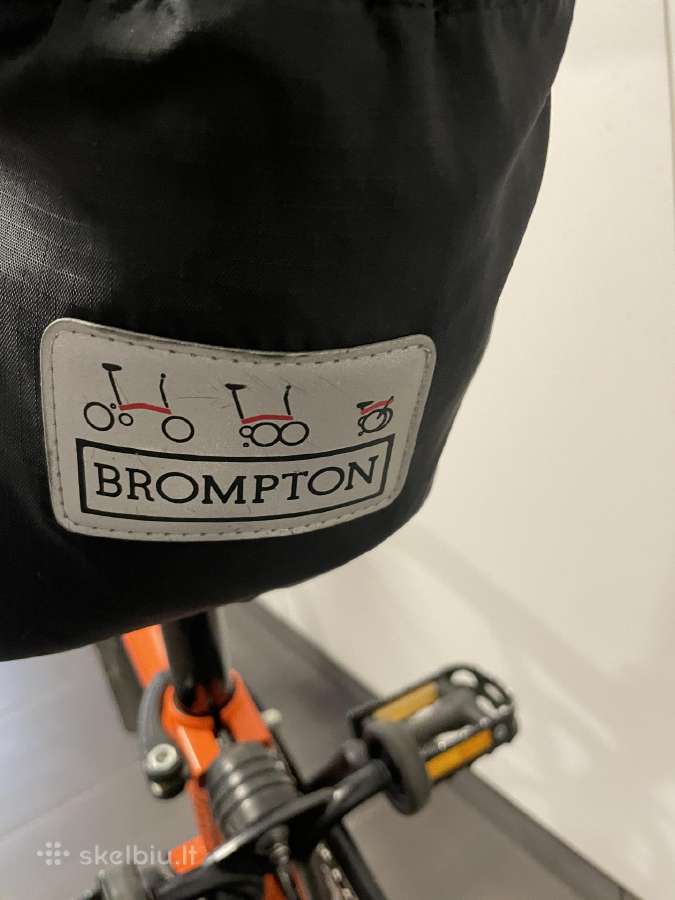 Brompton Orange Black edition - nuotraukos Nr. 3